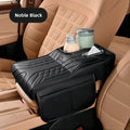 Coussin d'accoudoir de console centrale de voiture avec porte-gobelet et boîte à mouchoirs